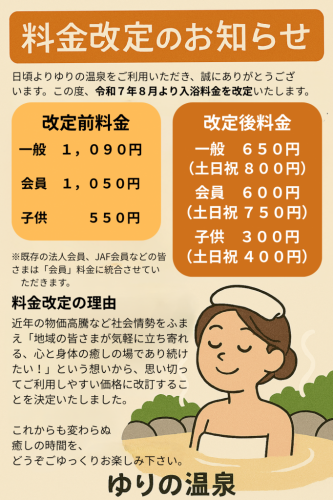 料金改定